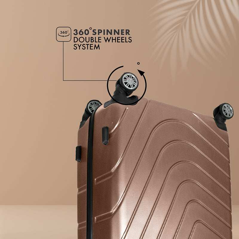 URBANlite Rayer 20"+24"+28" Bundle | 8-Wheel Spinner | Anti-Scratch | Hard Case Luggage
