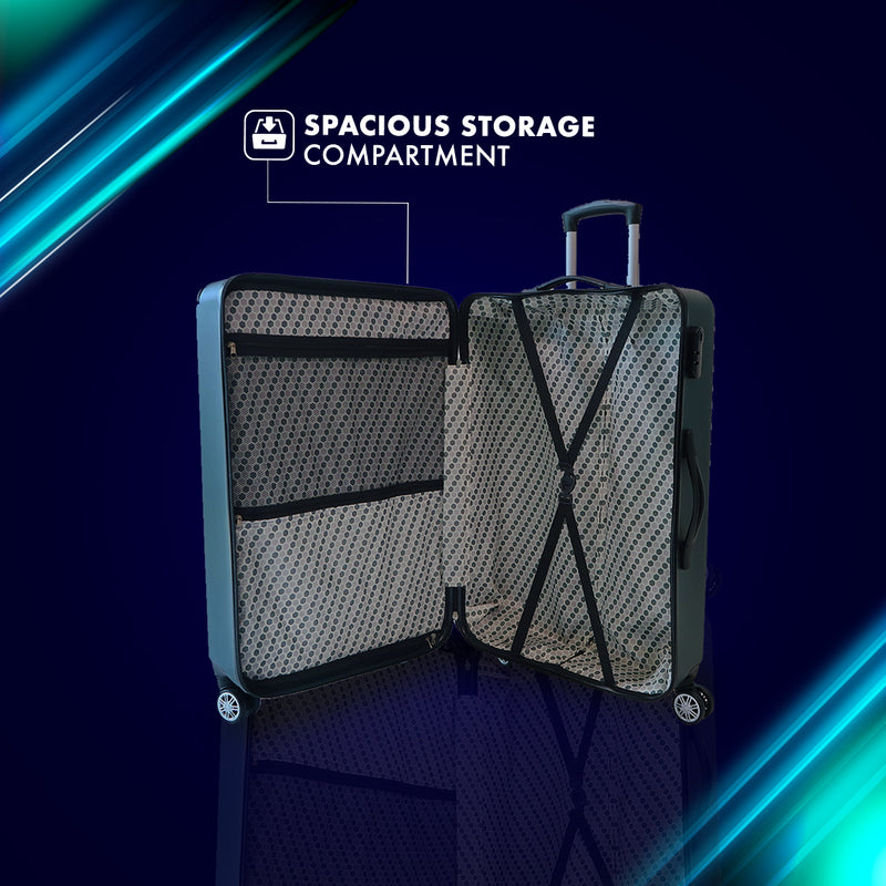 URBANlite Echo 2.0 20"+24"+28" Bundle | 8-Wheel Spinner | Corner Guard | Hard Case Luggage