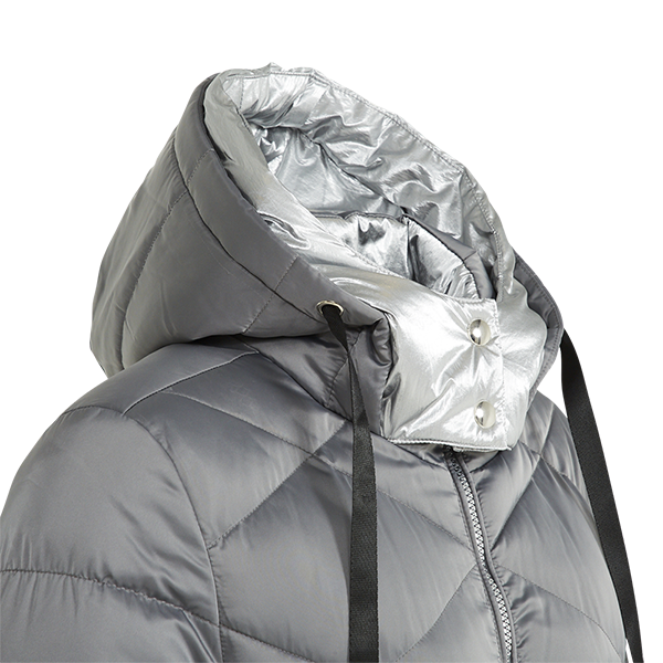 Padded Jacket With Metallic Foil Hood - Universal Traveller SG