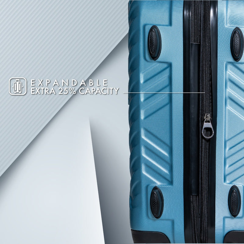 URBANlite WEAVE  24"+28" Bundle 360° 8-Wheel Spinner | TSA Lock I Expandable |Hard Case Luggage