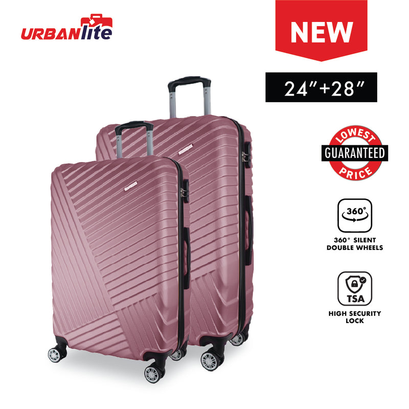 URBANlite Novus  24"+28" Bundle | 8-Wheel Spinner | Hard Case Luggage