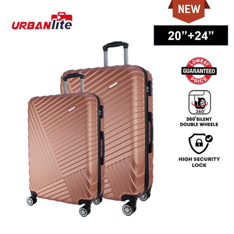 URBANlite Novus  20"+24" Bundle | 8-Wheel Spinner | Hard Case Luggage