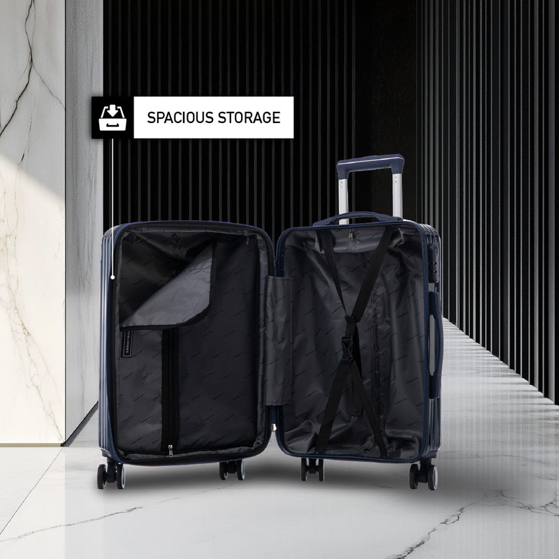Terminal Prime 20" /  24" / 28"  360° 8-Wheel Spinner | TSA Lock I Expandable I Corner Guard IABS +PC