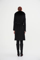 Premium Cashmere Coat Women