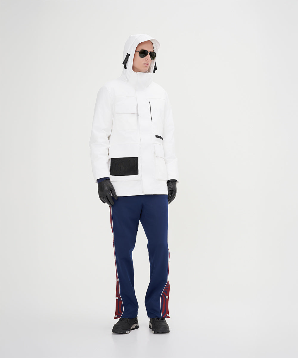 Asymmetric Monotone Down Jacket - DJ 24020