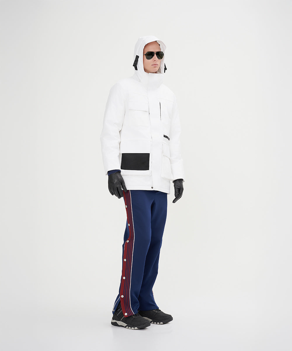 Asymmetric Monotone Down Jacket - DJ 24020