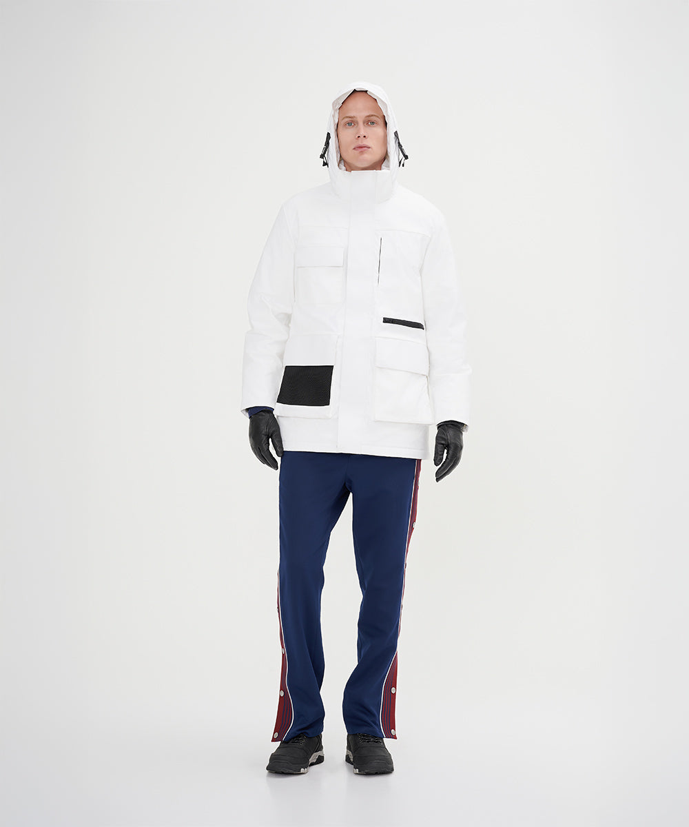Asymmetric Monotone Down Jacket - DJ 24020