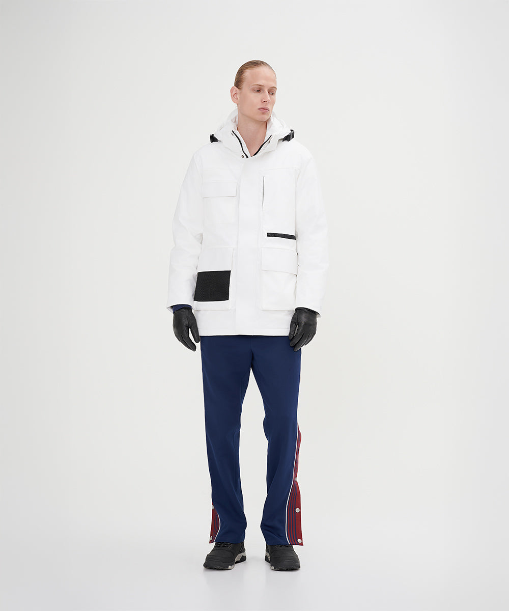 Asymmetric Monotone Down Jacket - DJ 24020
