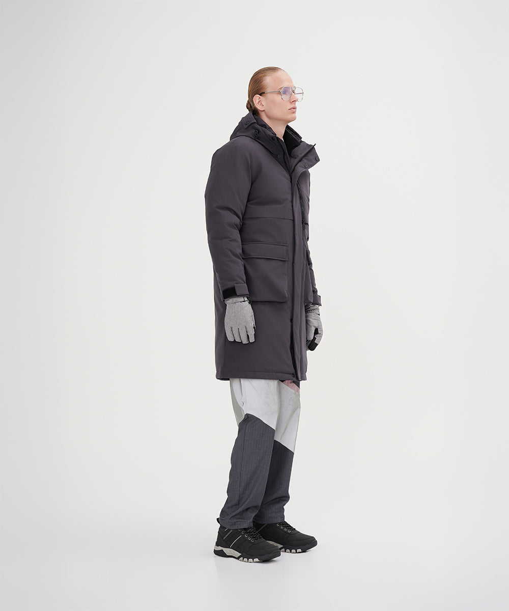 Minimalist Full Length Down Jacket - DJ 24021
