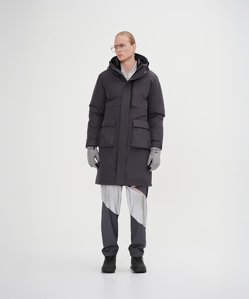 Minimalist Full Length Down Jacket - DJ 24021