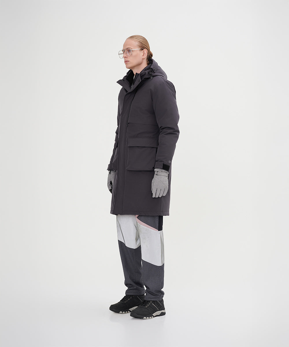 Minimalist Full Length Down Jacket - DJ 24021
