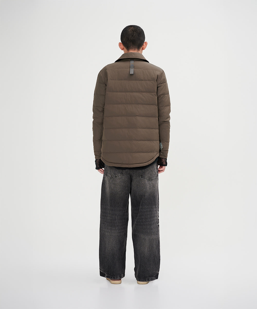 Unique Fusion Shirt Light Down Jacket - DJ 24027