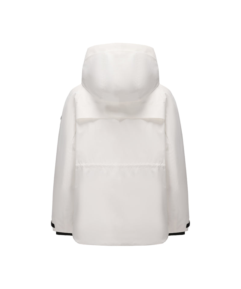 DOWN JACKET WITH INTERNAL SHOULDER STRAPS