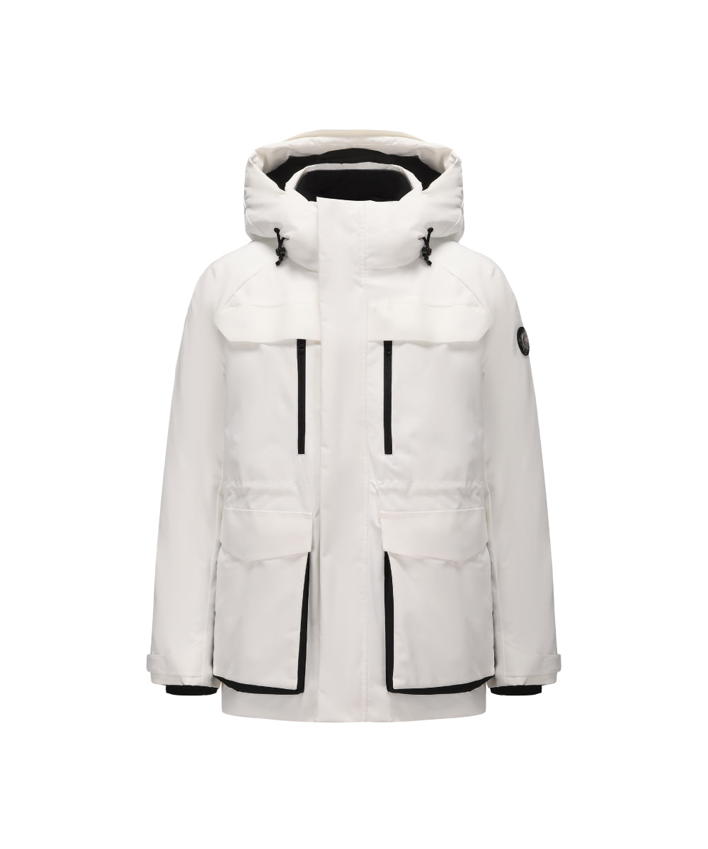 Down Jacket With Internal Shoulder Straps - DJ 25026
