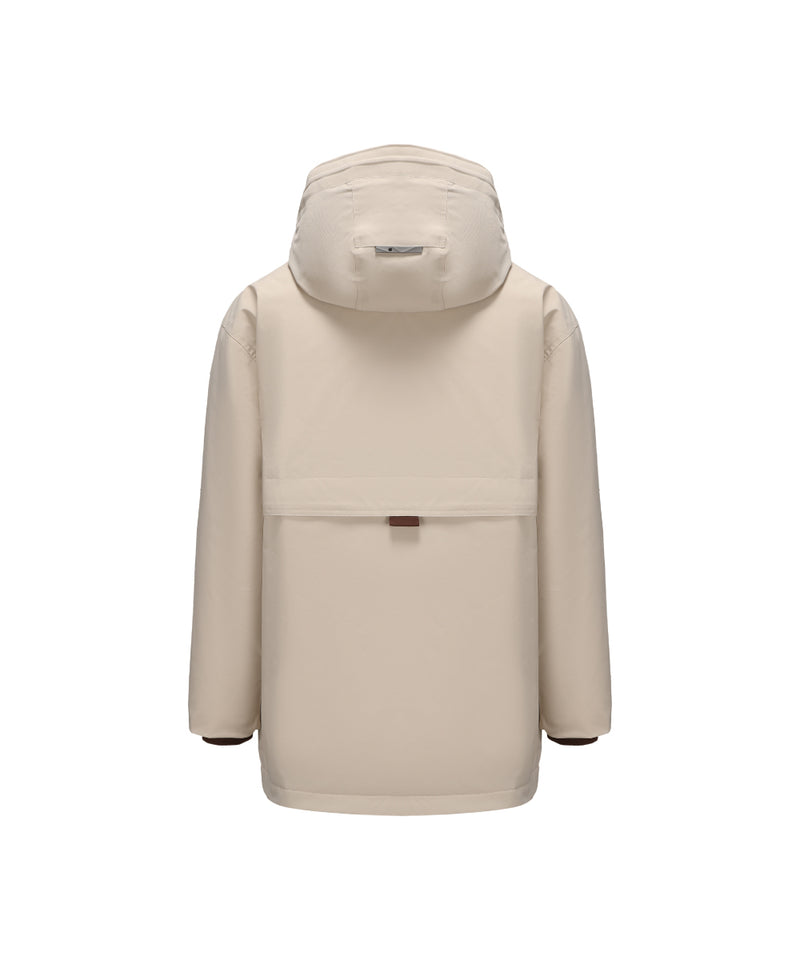 CONTRAST LINED DOWN JACKET