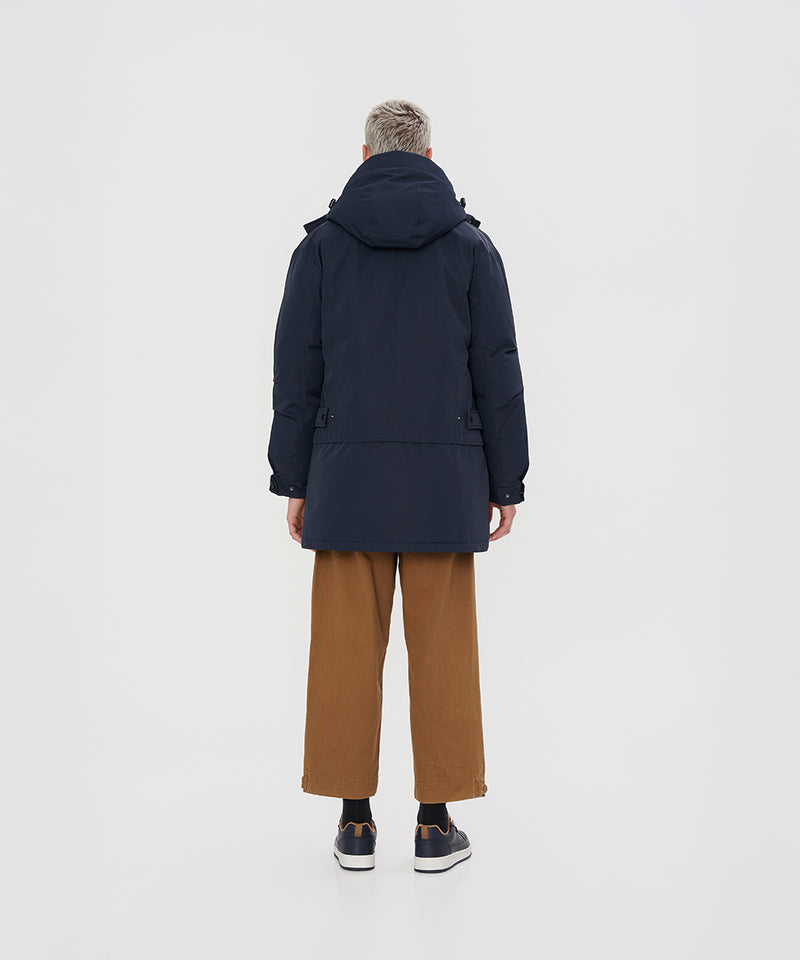 DENIM LINE MID-LENGTH DOWN JACKET