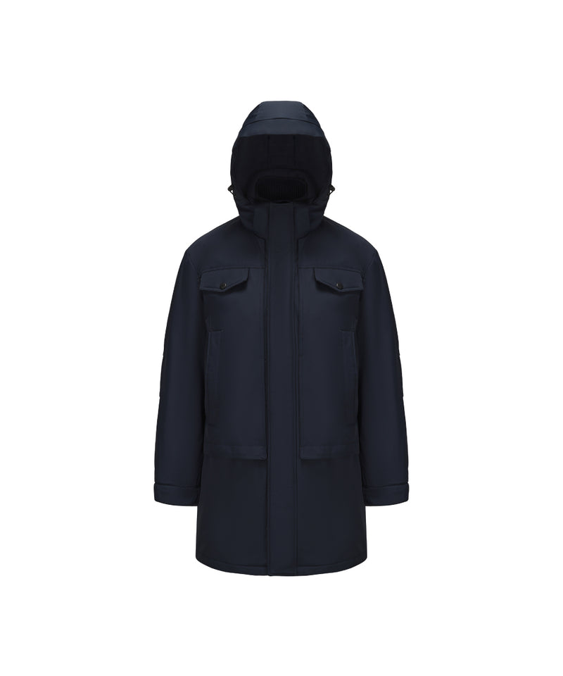 DENIM LINE MID-LENGTH DOWN JACKET