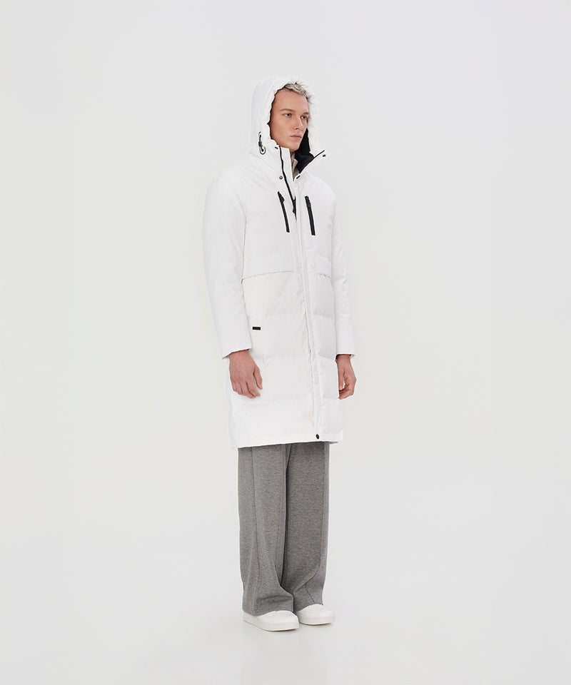 LONG MONOTONE DOWN JACKET
