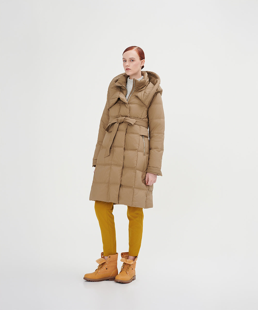 Oversized Hood Down Jacket - DJW 24024