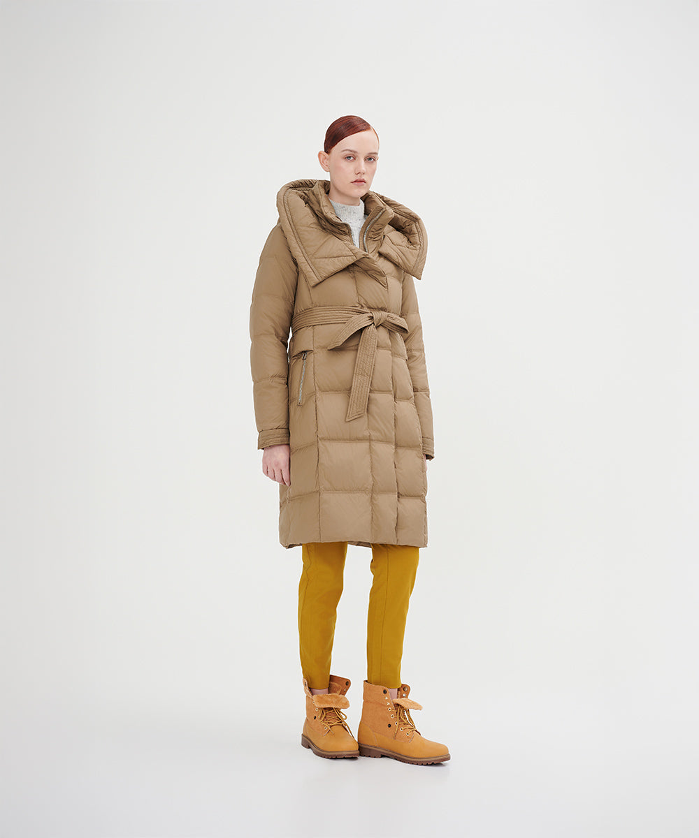 Oversized Hood Down Jacket - DJW 24024