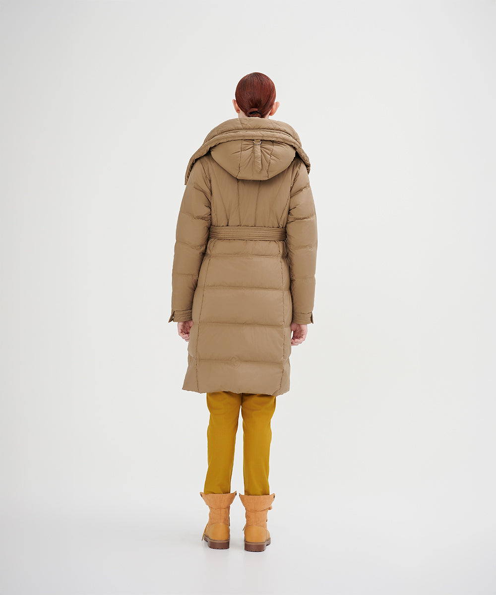 Oversized Hood Down Jacket - DJW 24024
