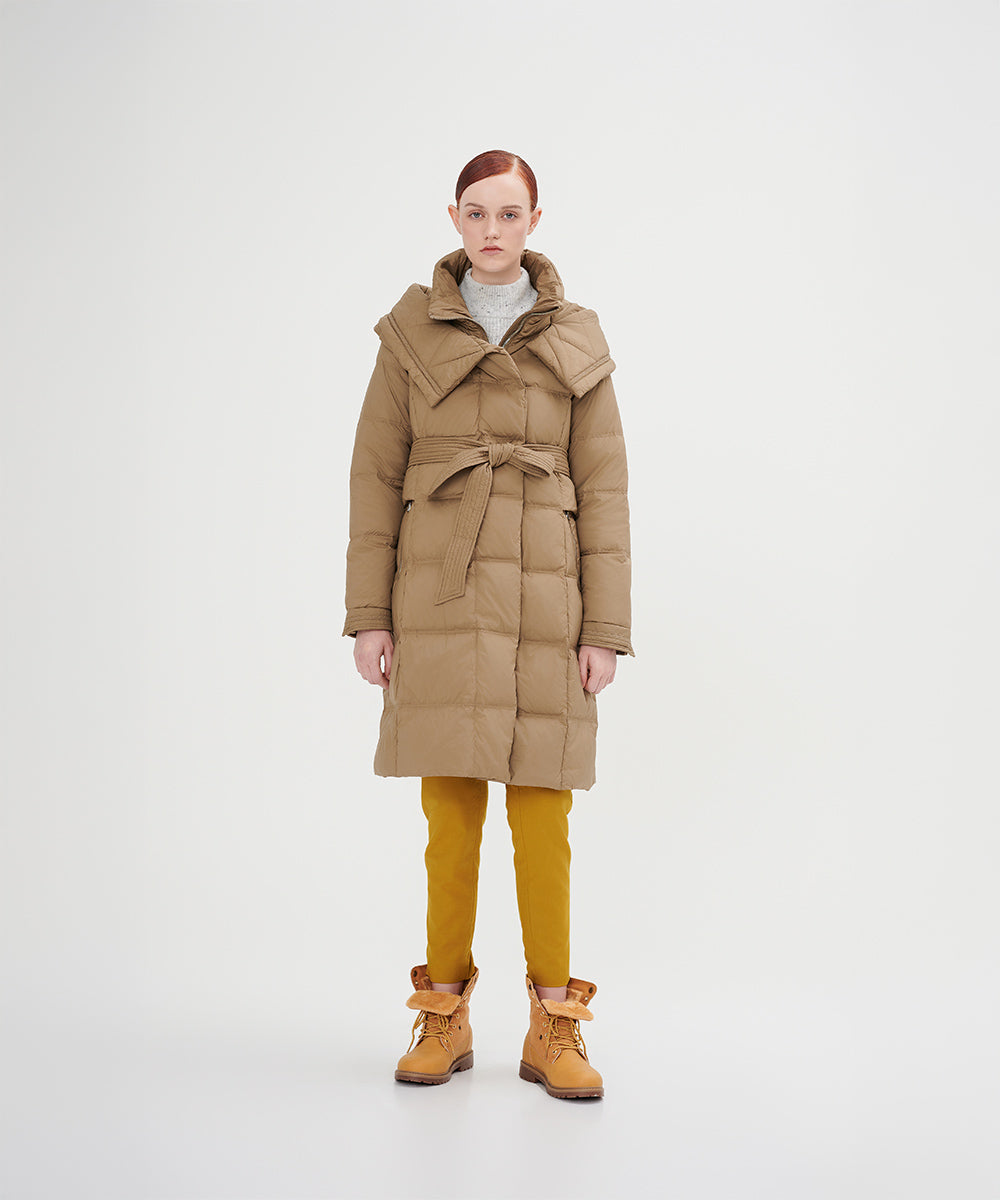 Oversized Hood Down Jacket - DJW 24024
