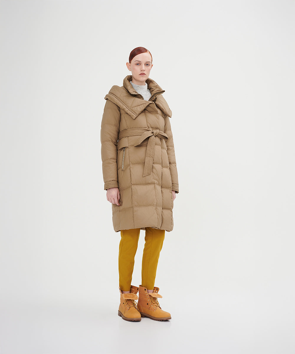 Oversized Hood Down Jacket - DJW 24024