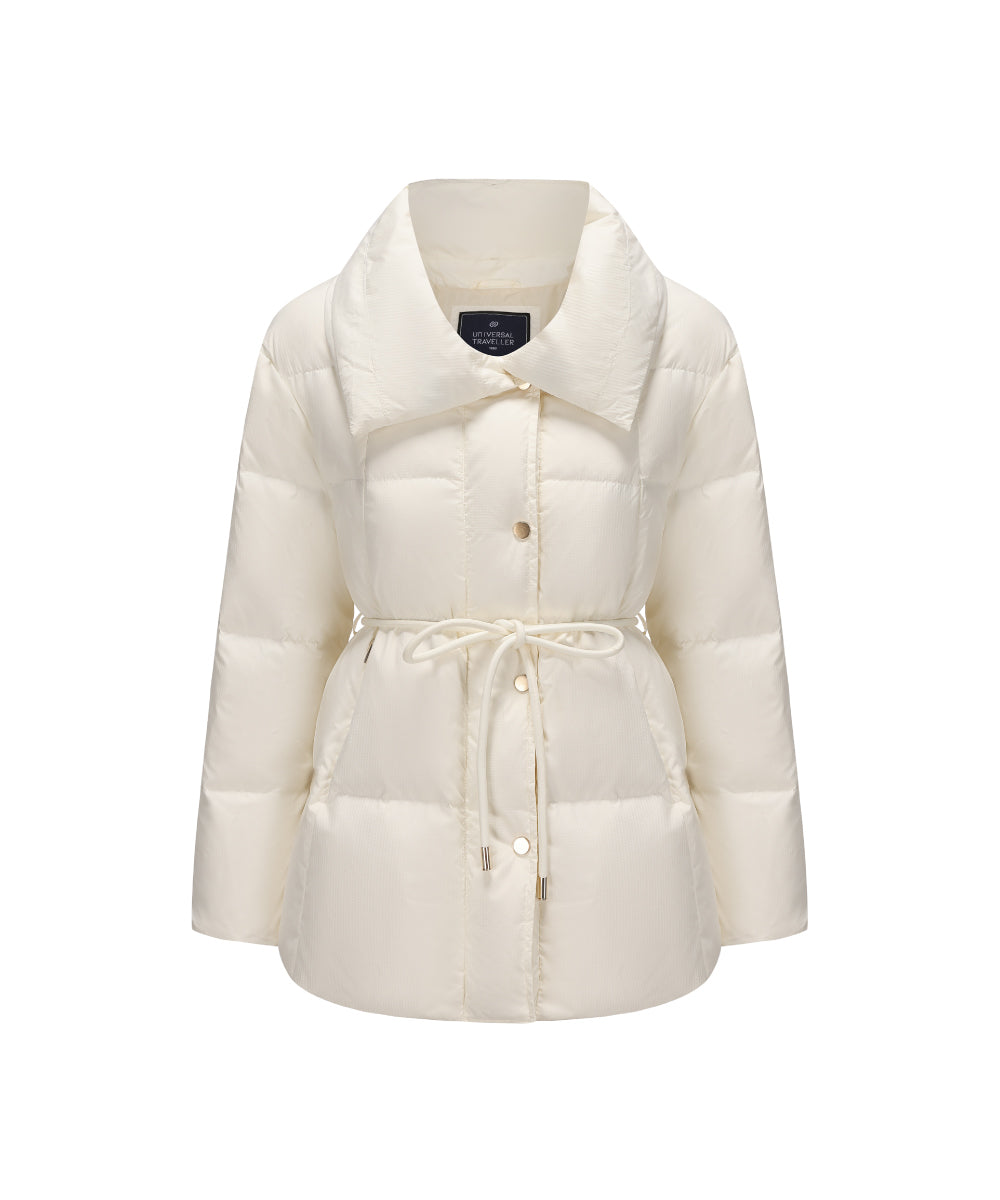 Detachable Fur Collar Down Jacket - DJW 25018