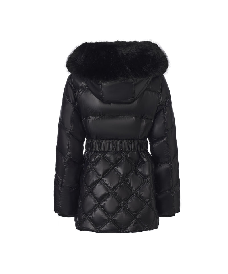 MIDNIGHT GLOSS PUFFER DOWN JACKET