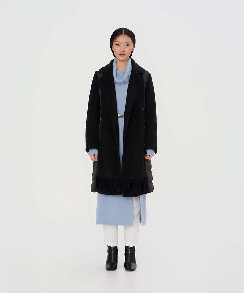 TIMELESS ELEGANCE MID-LENGTH DOWN JACKET