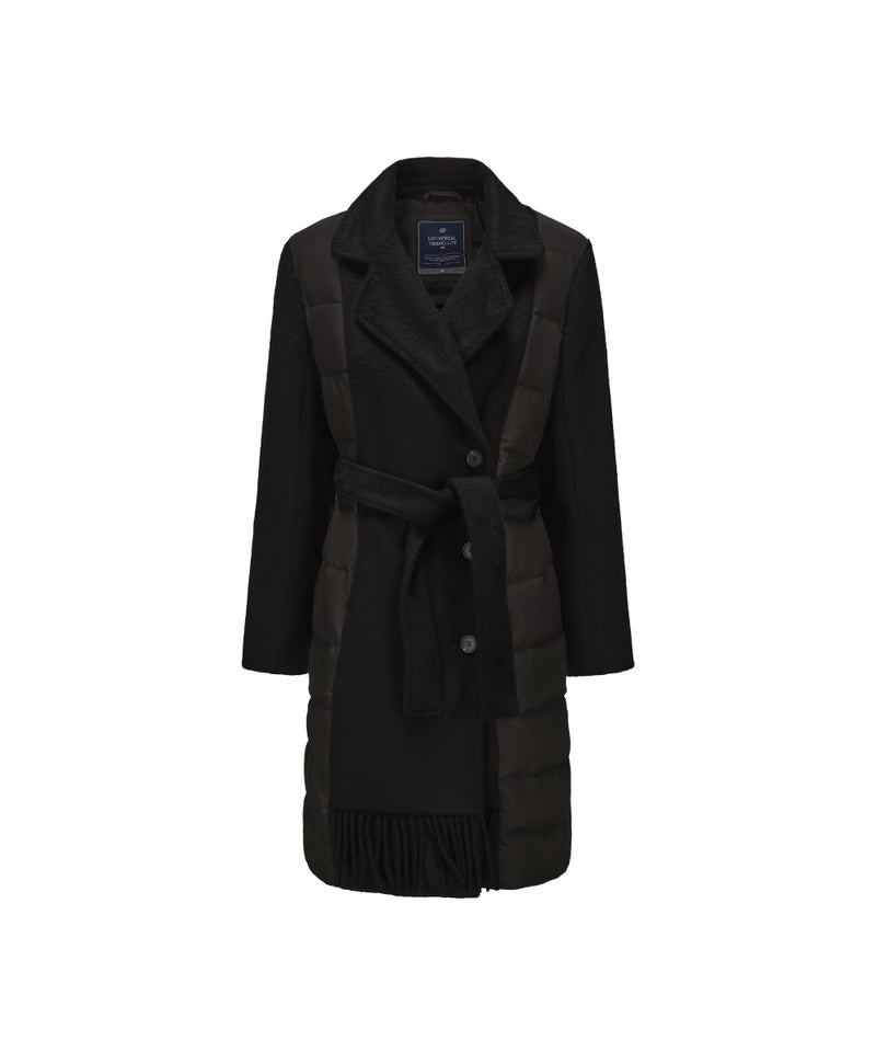 TIMELESS ELEGANCE MID-LENGTH DOWN JACKET