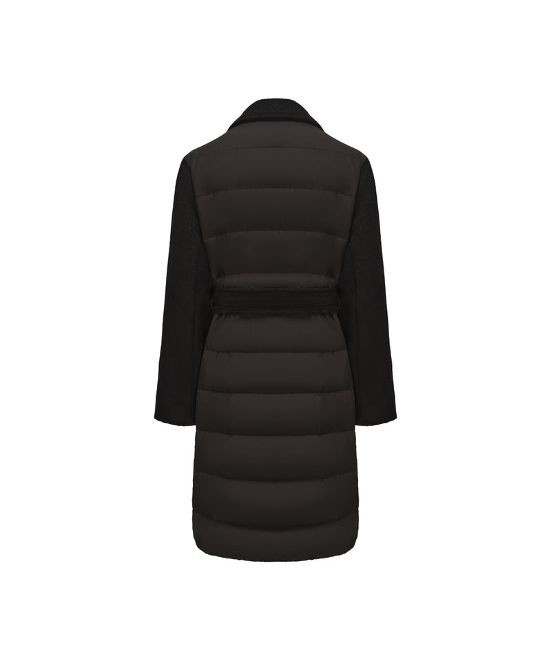 TIMELESS ELEGANCE MID-LENGTH DOWN JACKET