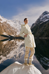 Elegant Diamond Quilted Down Jacket