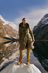Oversized Hood Down Jacket