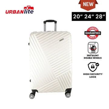 11 May 10PM - 12AM : - Shocking Sale $29 URBANlite 24" | 8-Wheel Spinner | Anti-Scratch | Hard Case Luggage
