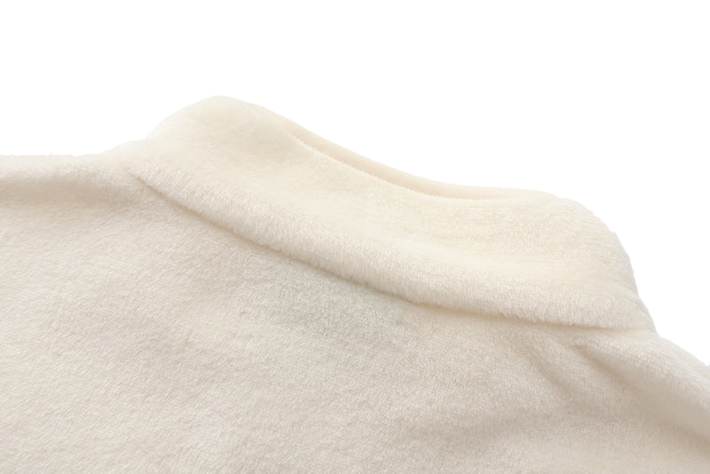 Adult Unisex Basic Fleece Jacket - IVORY