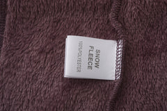 Adult Unisex Basic Fleece Jacket - PLUM