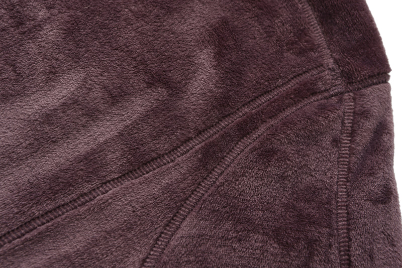 Adult Unisex Basic Fleece Jacket - PLUM