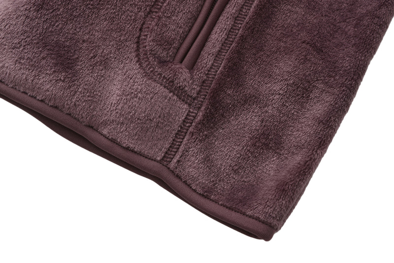 Adult Unisex Basic Fleece Jacket - PLUM