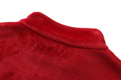 Adult Unisex Basic Fleece Jacket - RED