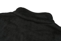 Adult Unisex Basic Fleece Jacket - BLACK