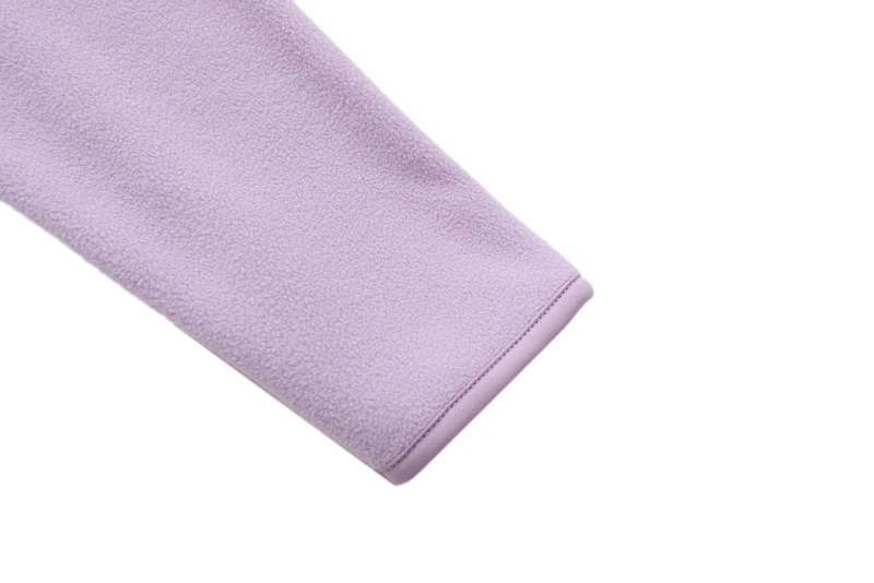 Unisex Basic Polar Fleece Jacket - LILAC