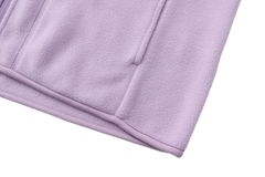 Unisex Basic Polar Fleece Jacket - LILAC