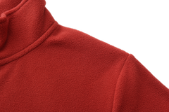 Unisex Basic Polar Fleece Jacket - RED