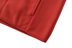 Unisex Basic Polar Fleece Jacket - RED