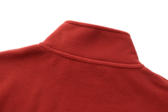 Unisex Basic Polar Fleece Jacket - RED