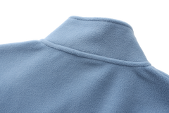 Unisex Basic Polar Fleece Jacket - BLUE