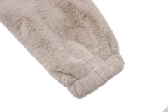 Fluffy Faux Fur Fleece Jacket