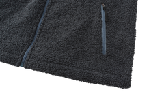 Hoodie Sherpa Fleece Jacket - NAVY