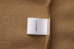 Hoodie Sherpa Fleece Jacket - LIGHT BROWN